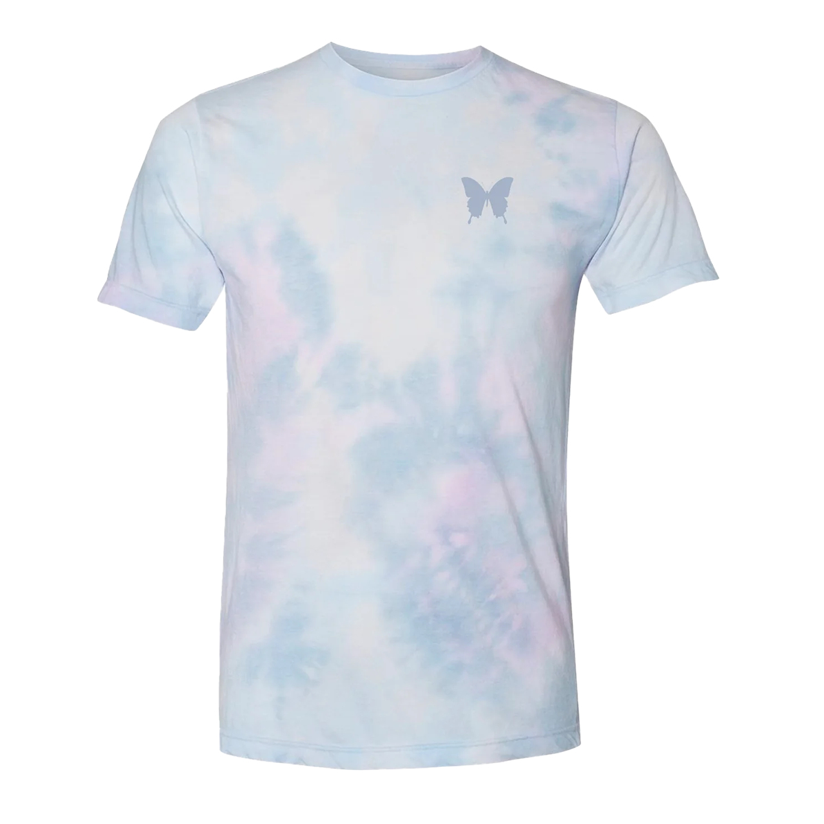 A Lighter Shade of Blue Unisex Tie Dye Tee