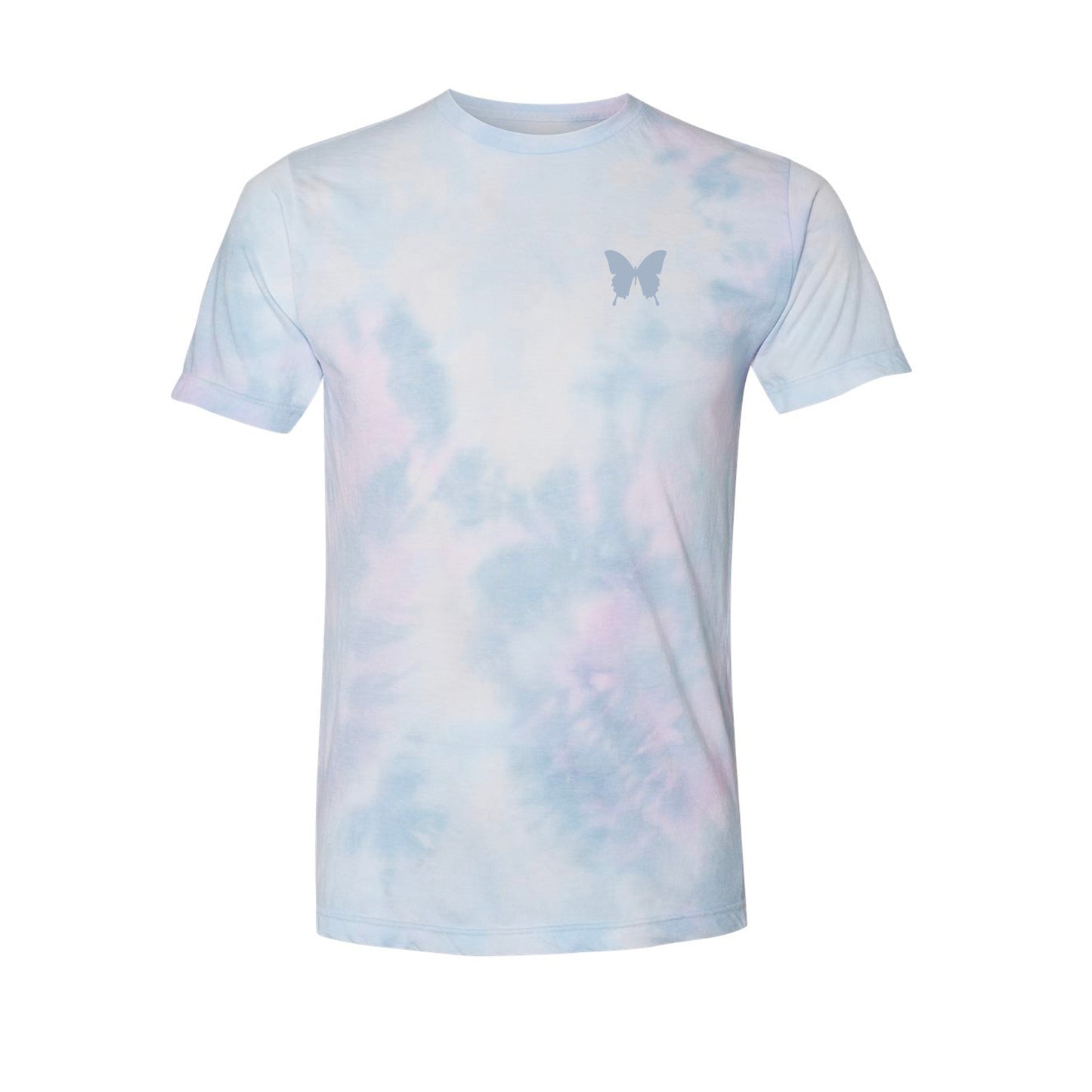 A Lighter Shade of Blue Unisex Tie Dye Tee